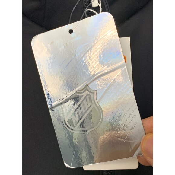 VGK Antigua Full-Zip Golf Jacket Mens M Black Scuba Fleece Lined NHL 7645 - Picture 4 of 14